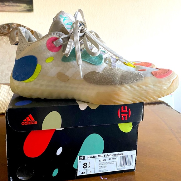 adidas Other - Adidas Harden Vol. 5 Futurenatura Basketball Shoe Men’s Size 8 1/2
